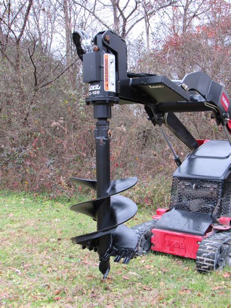 walk behind skid steer auger|auger attachments for skid steers.